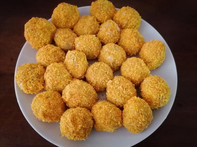 Resepi Bebola Ayam Homemade Campak Campak Dah Siap! 2 bebola ayam 2