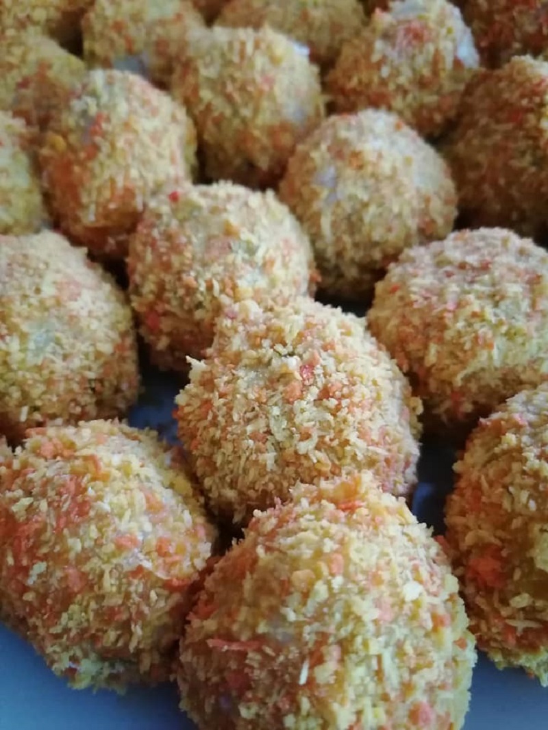 Resepi Bebola Ayam Homemade Campak Campak Dah Siap! 3 bebola ayam