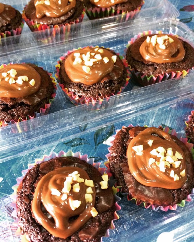 Resepi Kek Cawan Coklat Brownie Kalau Makan Teringat - Ingat 3 cupcake brownies 2