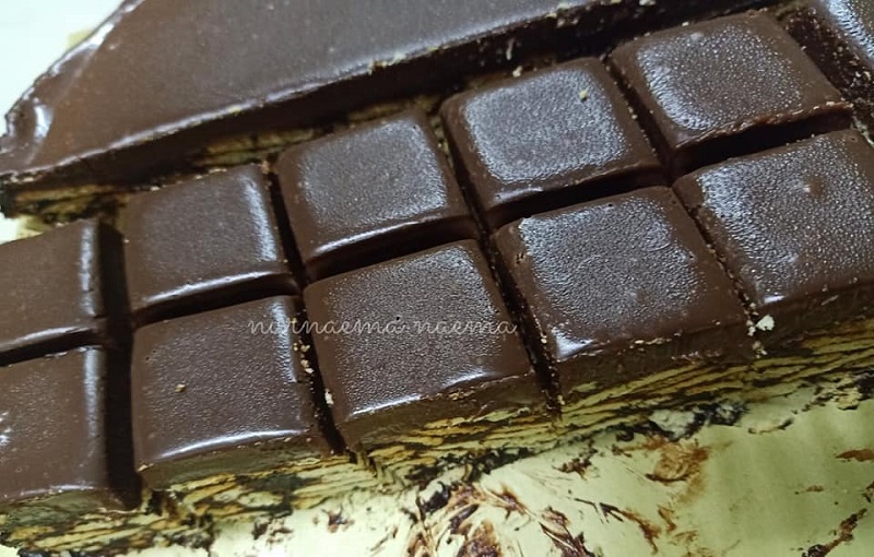 Resepi Kek Batik Coklat Leleh Sedap Menjilat Jari Gerenti Korang Suka 3 kek batik leleh