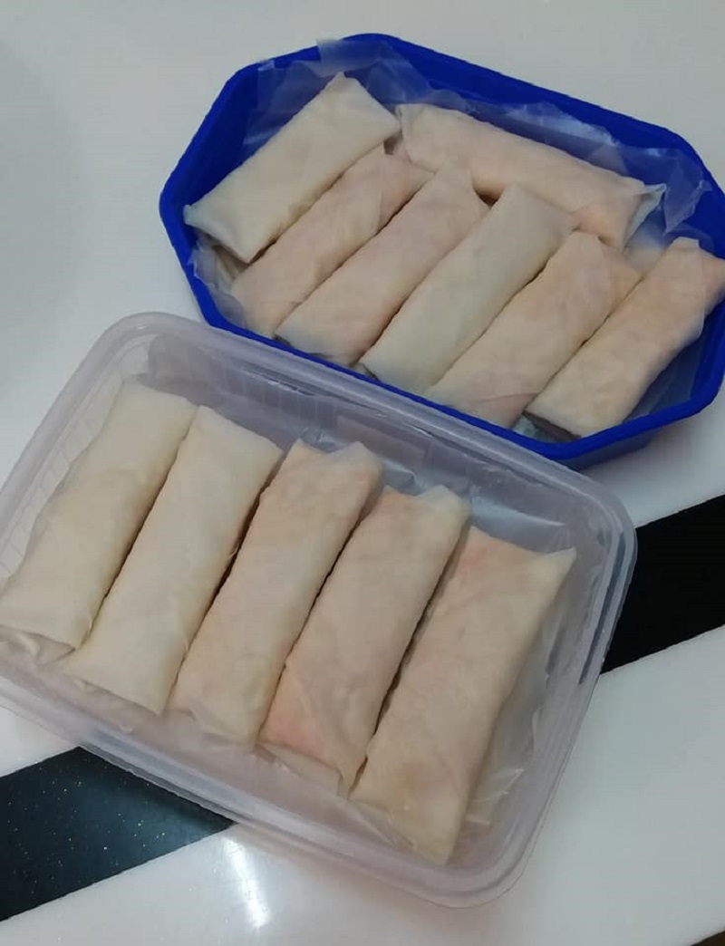 Resepi Popia Crabstick Cheese Menu Minum Petang Moden Yang Lazat 3 popia crabstick cheese 2