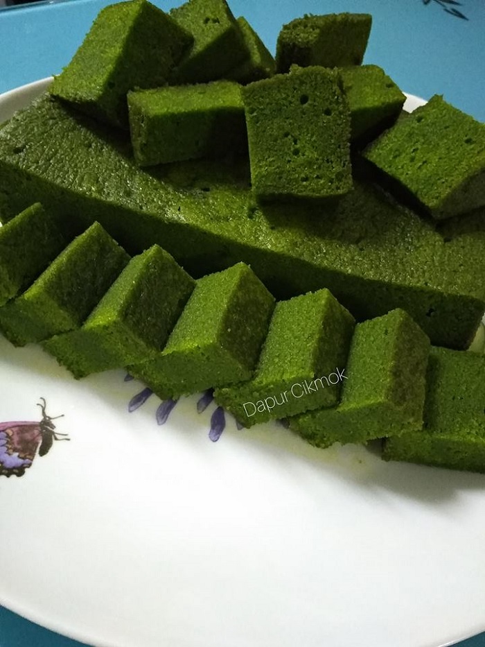 Resepi Kek Lumut (Sedap dan Mudah) 2 kek lumut