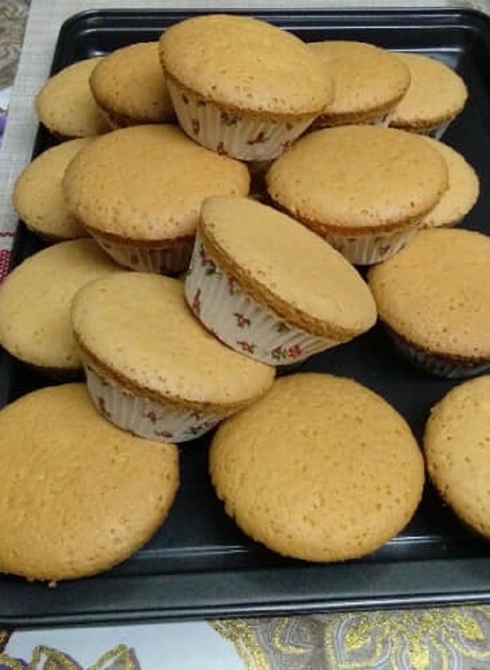 Resepi Kek Cawan Lembut (Sedap dan Mudah) 2 kek cawan