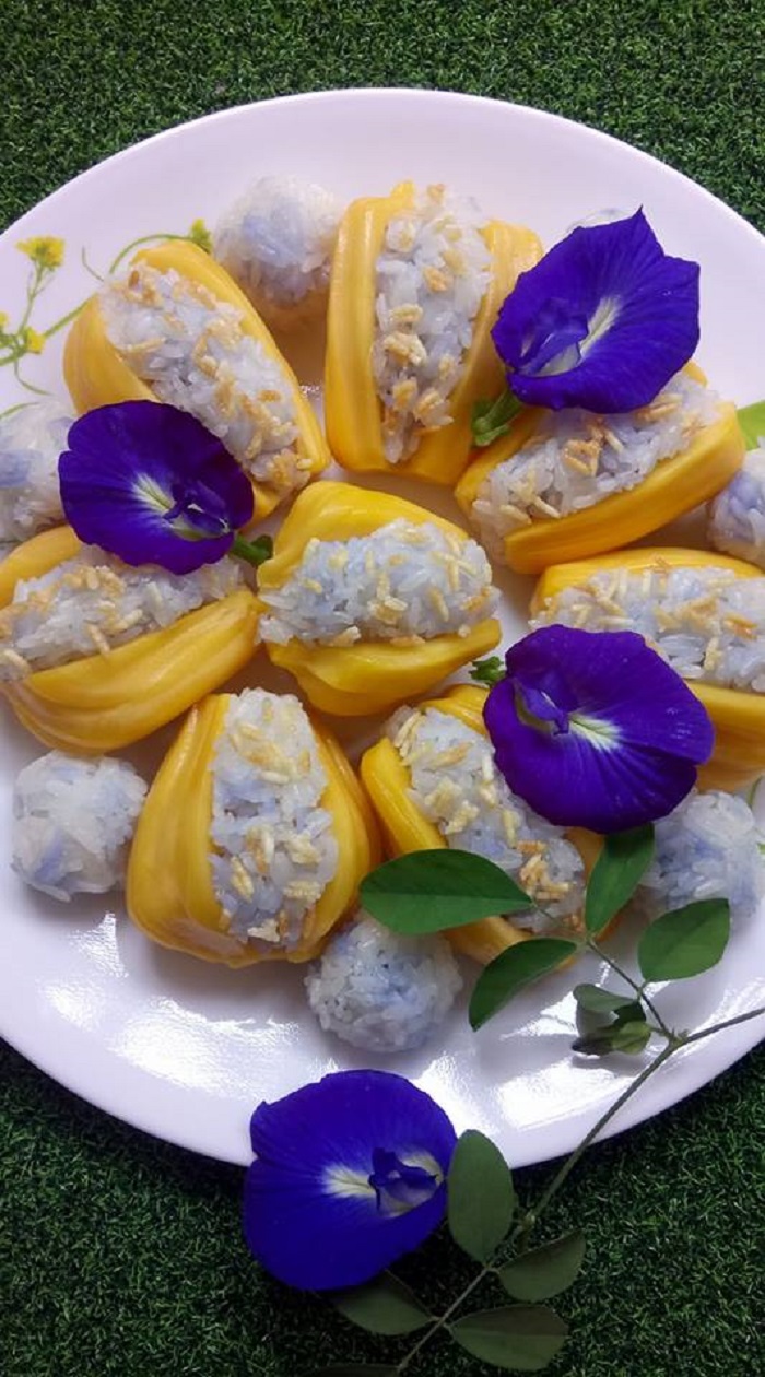 Resepi Nangka Sumbat Pulut Tai Tai (Padu Rasanya) 2 pulut tai tai