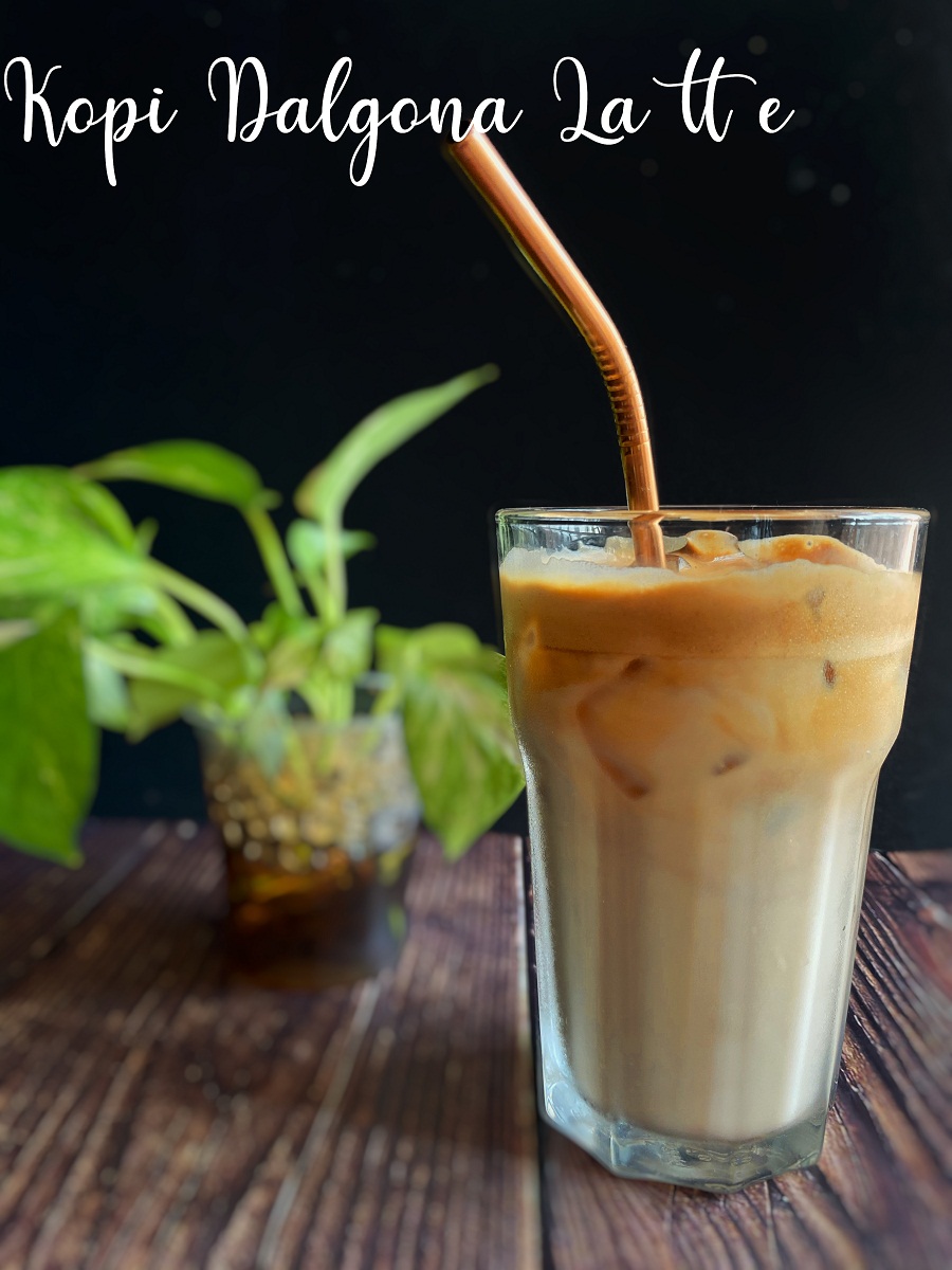 Resepi Kopi Dalgona Latte (Kopi Viral) 2 Resepi Kopi Dalgona Latte (Kopi Viral) 2