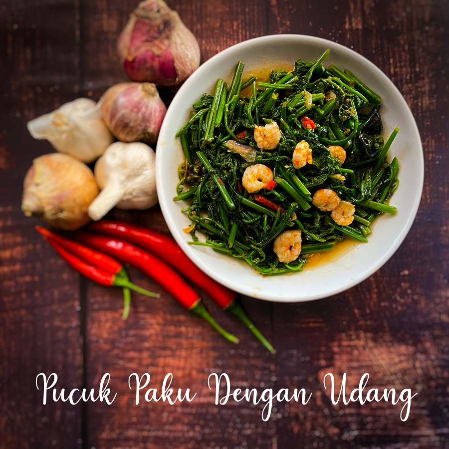 Resepi Pucuk Paku Tumis (Sama Udang ) 2 Resepi Pucuk Paku Tumis (Sama Udang ) 2