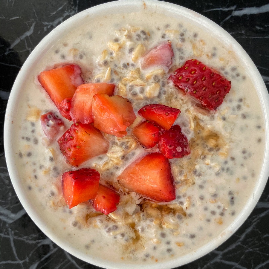 Resepi Strawberry Honey Overnight Oats Sarapan Untuk Kurus 2 Resepi Strawberry Honey Overnight Oats Sarapan Untuk Kurus 2